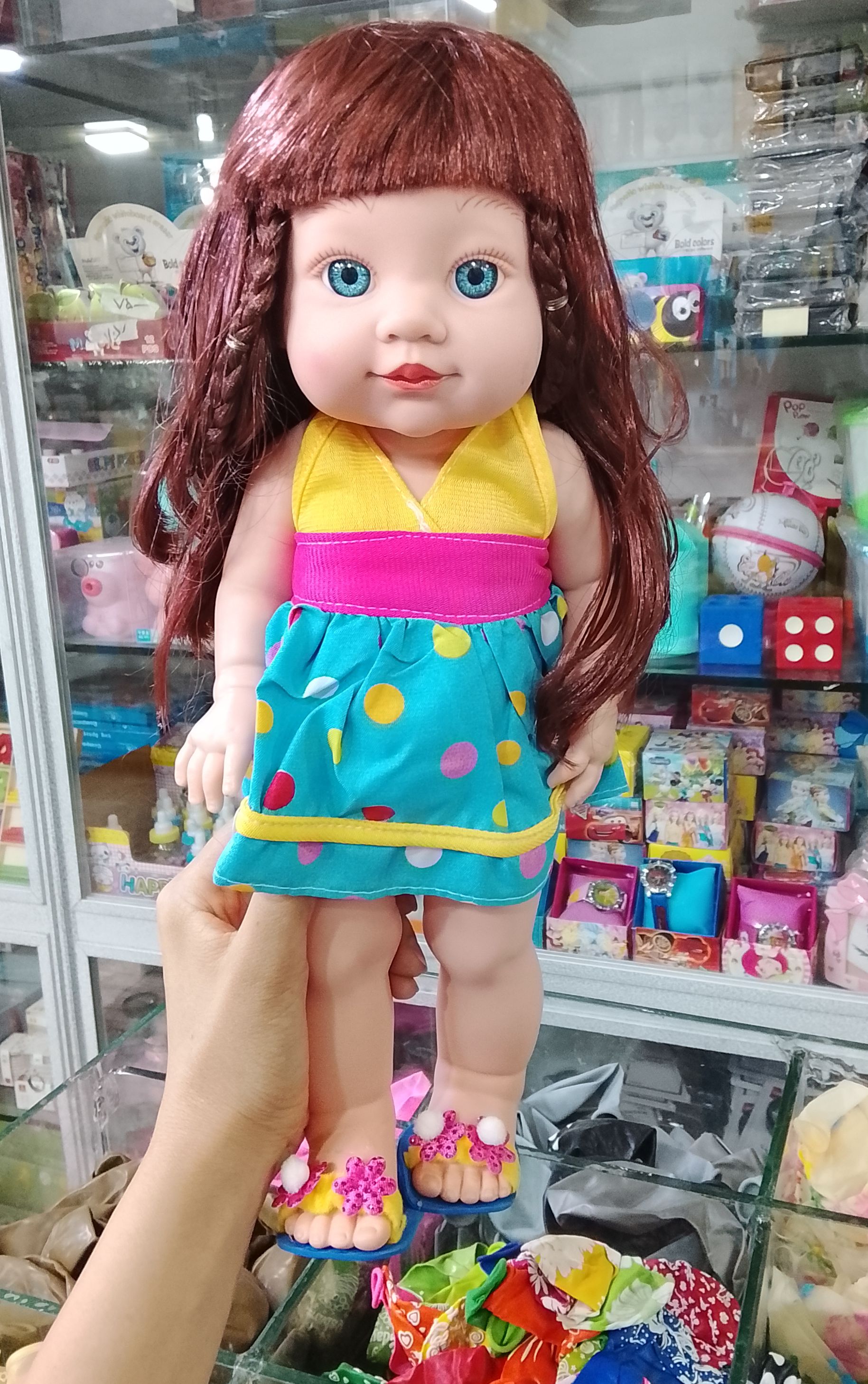 عروسک آواز خوان 35سانتی گوشتی